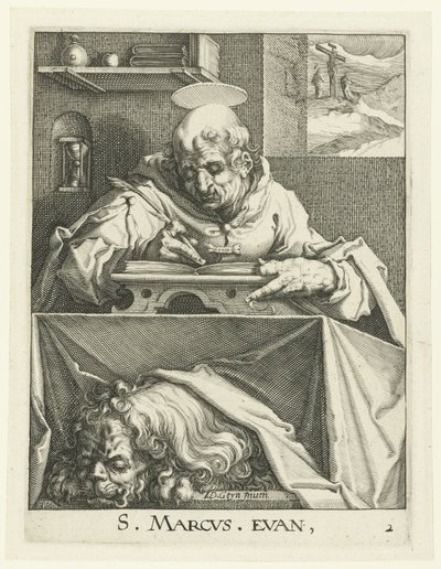 Evangelist Mark by Jacob de Gheyn (II) (workshop of)