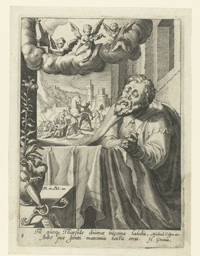 Paul as a Penitent Sinner by Jacob de Gheyn (II) (workshop of)
