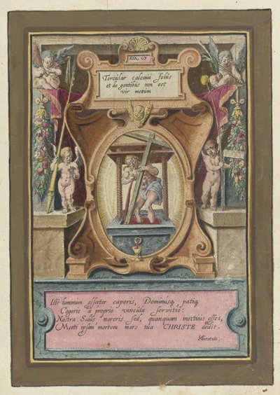 Christ in the Winepress by Jacob de Gheyn (II)