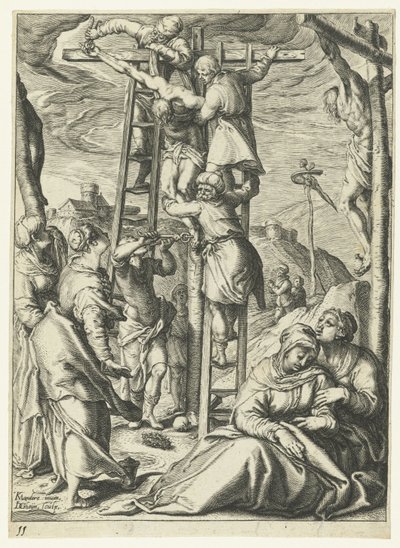 The Descent from the Cross by Jacob de Gheyn (II)