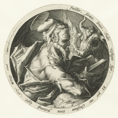 Evangelist Luke by Jacob de Gheyn (II)