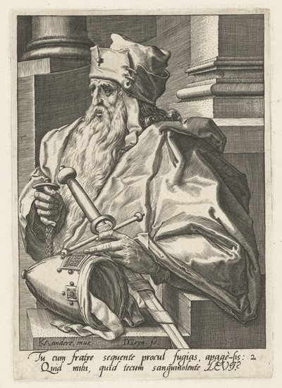 Patriarch Levi by Jacob de Gheyn (II)