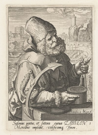 Patriarch Zebulon by Jacob de Gheyn (II)