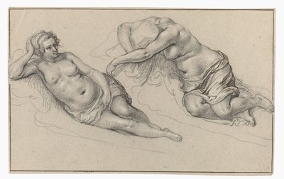 Two Studies of a Nude Woman by Jacob de Gheyn (II)