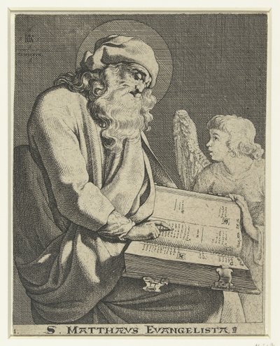 Evangelist Matthew by Jacob de Gheyn (III)