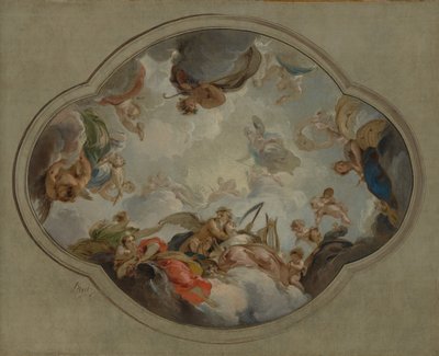 Allegory of the Arts, 1742 by Jacob de Wit