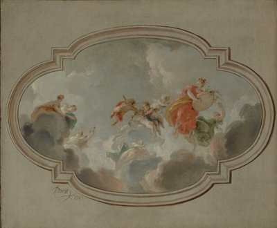 Flora and Zephyr by Jacob de Wit
