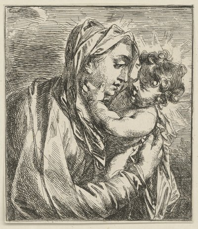 Mary with the Child by Jacob de Wit