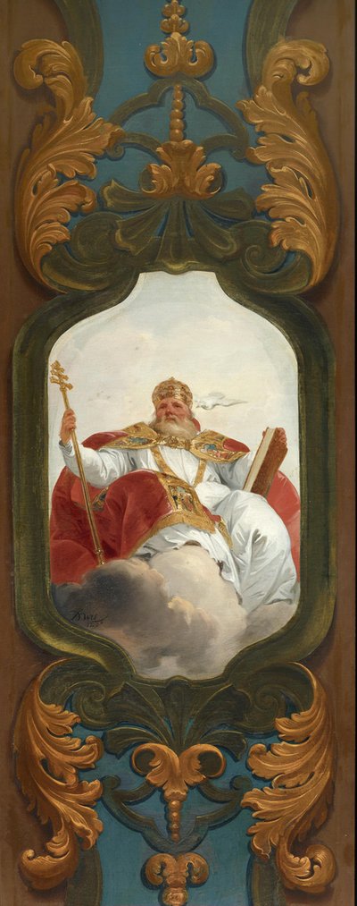 Pope Gregory the Great, Church Father by Jacob de Wit