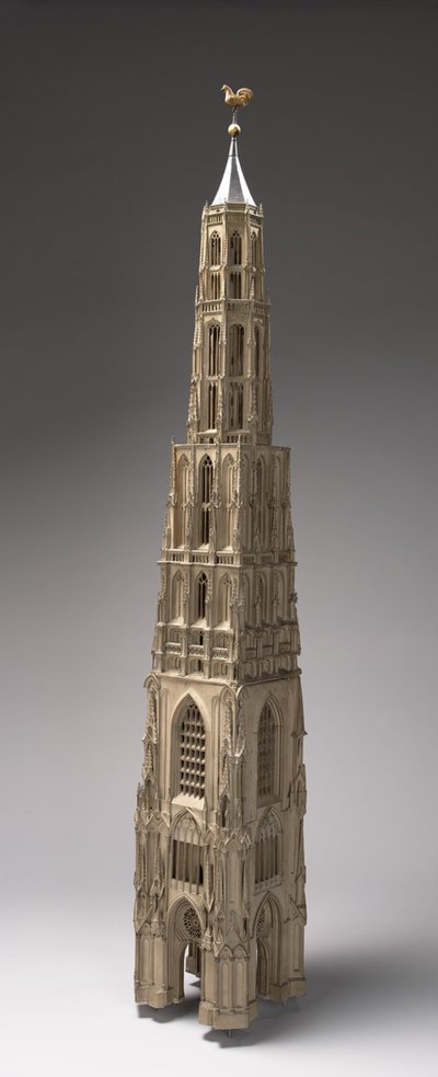 Model of the Unfinished Tower of the Nieuwe Kerk by Jacob van Campen