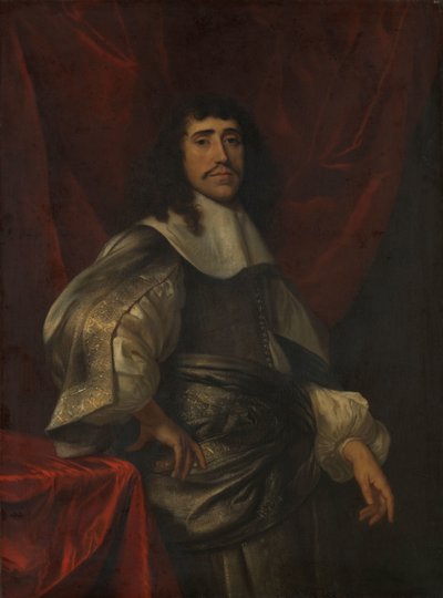 Portrait of a Man, Thought to be Christoffel van Gangelt, Second Husband of Lucretia Boudaen by Jacob van Loo (attributed to)