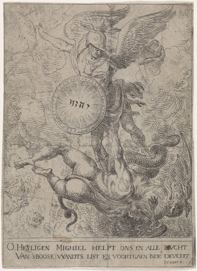 Saint Michael Guards the Gates of Heaven by Jacob van Oost (I)