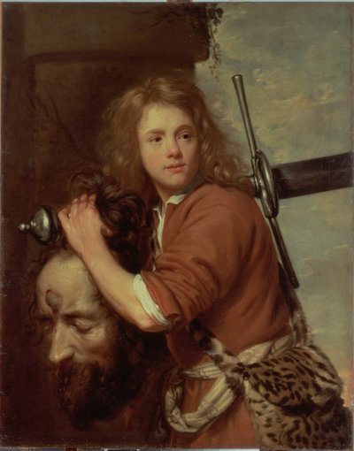 David Bearing the Head of Goliath, 1643 by Jacob van Oost