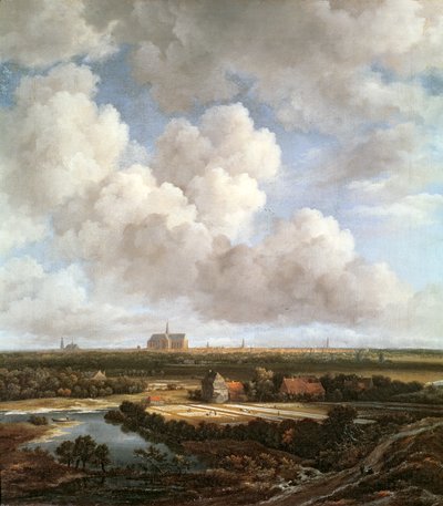 Bleaching Ground in the Countryside near Haarlem, 1670 by Jacob van Ruisdael