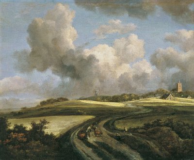 Path Through Wheat Fields Near Zuider Zee by Jacob van Ruisdael