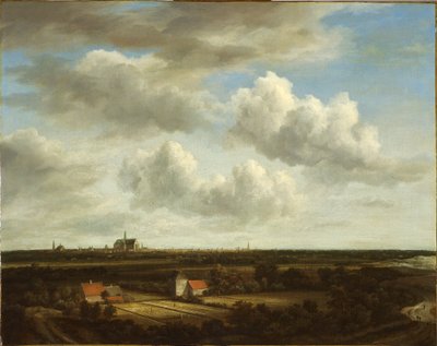 View of Bleaching fields near Haarlem by Jacob van Ruisdael