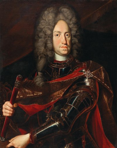 Portrait of Charles VI 1685-1740, Holy Roman Emperor by Jacob van Schuppen