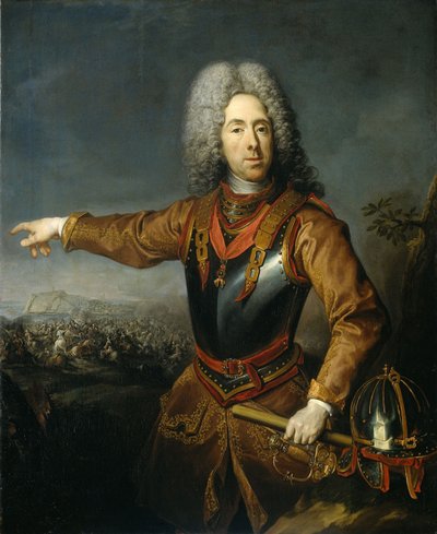 Portrait of Prince Eugene of Savoy by Jacob van Schuppen