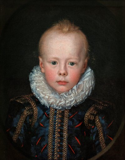 Child Portrait of a Prince by Jacob van der (fl.1610 29) Doordt