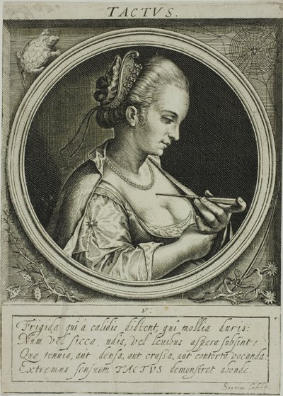 Feeling, plate five from The Five Senses by Jacob van der Heyden