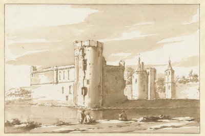 View of St. Aldegonde Castle in West-Souburg by Jacob van der Ulft (attributed to)