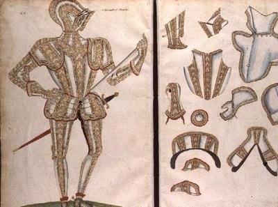 Suit of Armour for the Earl of Essex, c.1589 by Jacobe Halder