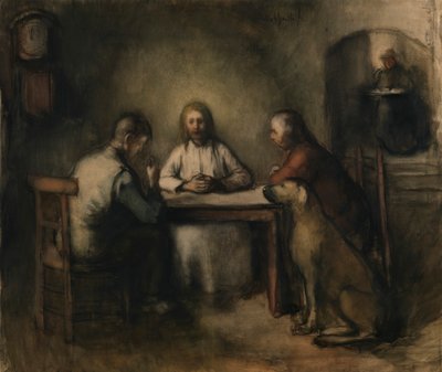 The Supper at Emmaus by Jacobs Smits