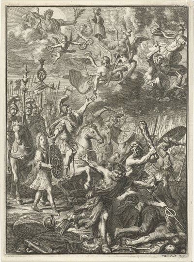 The Army of William III Defeats the Enemies by Jacobus Baptist