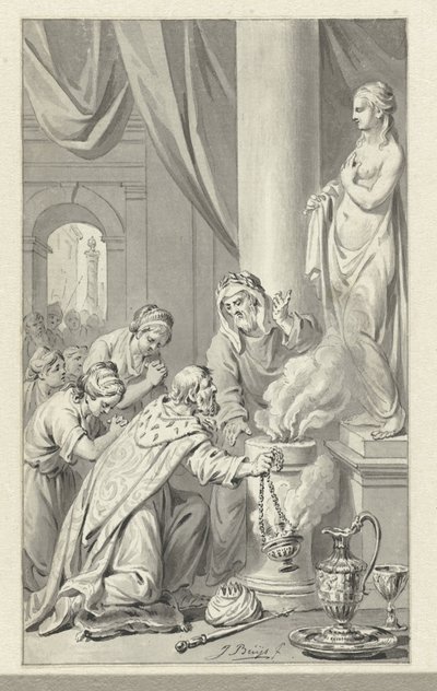 The Idolatry of Solomon by Jacobus Buys