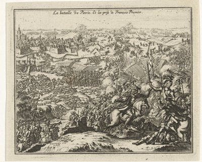 Battle of Pavia by Jacobus Harrewijn