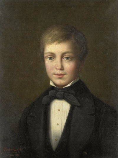 Jacob van Eeghen at Twelve Years Old by Jacobus Hermanus Otterbeek