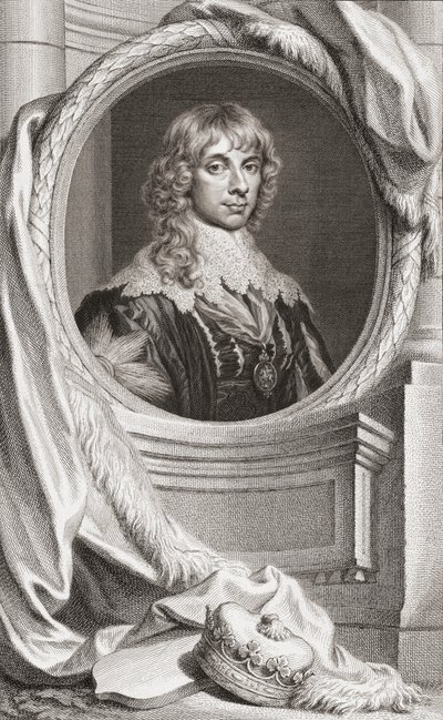 James Stewart, 1st Duke of Richmond, 4th Duke of Lennox by Jacobus Houbraken