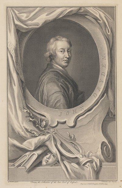 John Dryden by Jacobus Houbraken