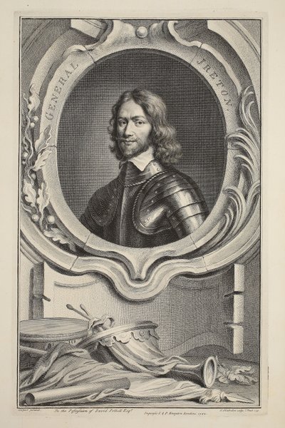 Portrait of General Ireton (Illustration from 