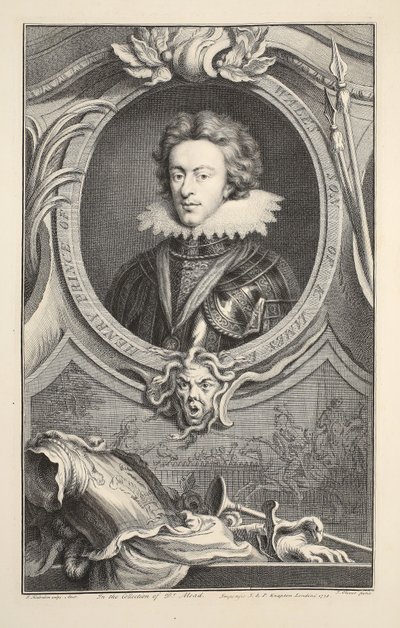 Portrait of Henry, Prince of Wales, illustration from 