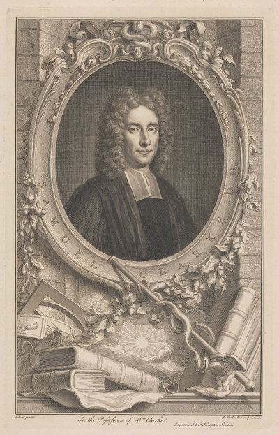 Samuel Clarke by Jacobus Houbraken