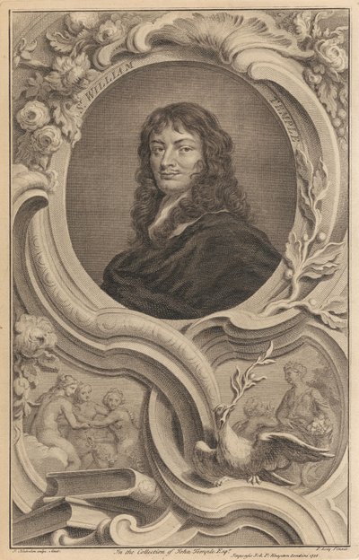Sir William Temple, First Baronet by Jacobus Houbraken