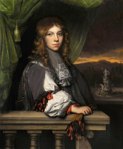 Portrait of Mattheus van den Broucke by Jacobus Levecq