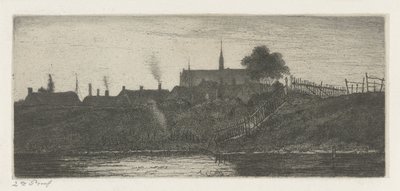 View of a City by Jacobus Ludovicus Cornet