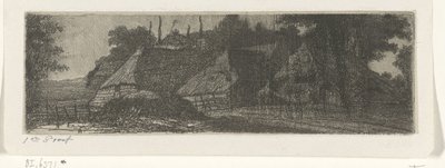 Landscape with Three Farms by Jacobus Ludovicus Cornet