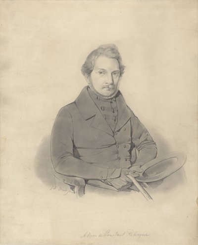 Portrait of Adrien Baron de Constant Rebecque by Jacobus Ludovicus Cornet