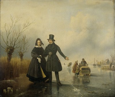 Portrait of Mr and Mrs Thijssen by Jacobus Sorensen