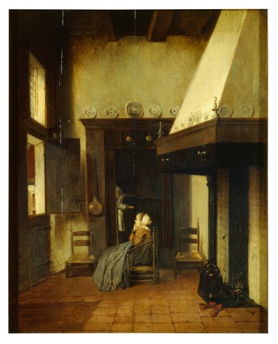The Nurse by Jacobus Vrel or Frel