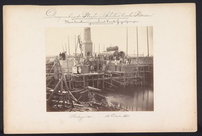 Lower Steam Pumping Station with Centrifugal Pumps, Kralingen, October 26, 1868 by Jacobus van Gorkom jr.