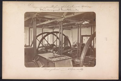 Upper Steam Pumping Station Prince Alexander / Kralingscheveer September 18, 1869 by Jacobus van Gorkom jr.
