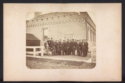 Group Photo of the Workers, 1867-1869 by Jacobus van Gorkom jr.
