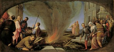 Tamar Led to the Stake by Jacopo (1510 92) Bassano