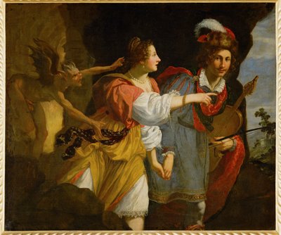 Orpheus and Euridice, c.1625-30 by Jacopo (1592-1664) Vignali