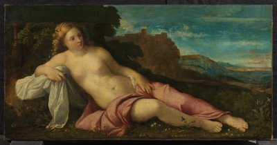 Venus in a Landscape by Jacopo (c.1480 1528) Palma