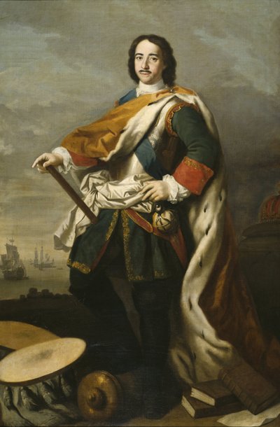 Portrait of Emperor Peter I the Great (1672-1725) by Jacopo Amigoni